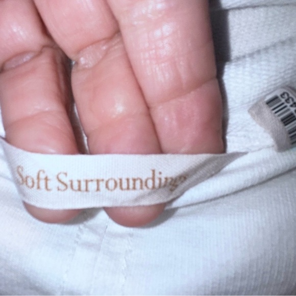 SOFT SURROUNDINGS Chartreuse large Button-Front Jacket, XL 100% cotton - Picture 4 of 8